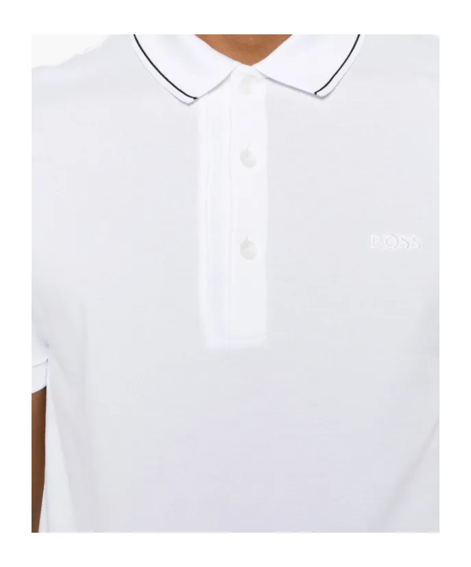 Piped Polo Shirt