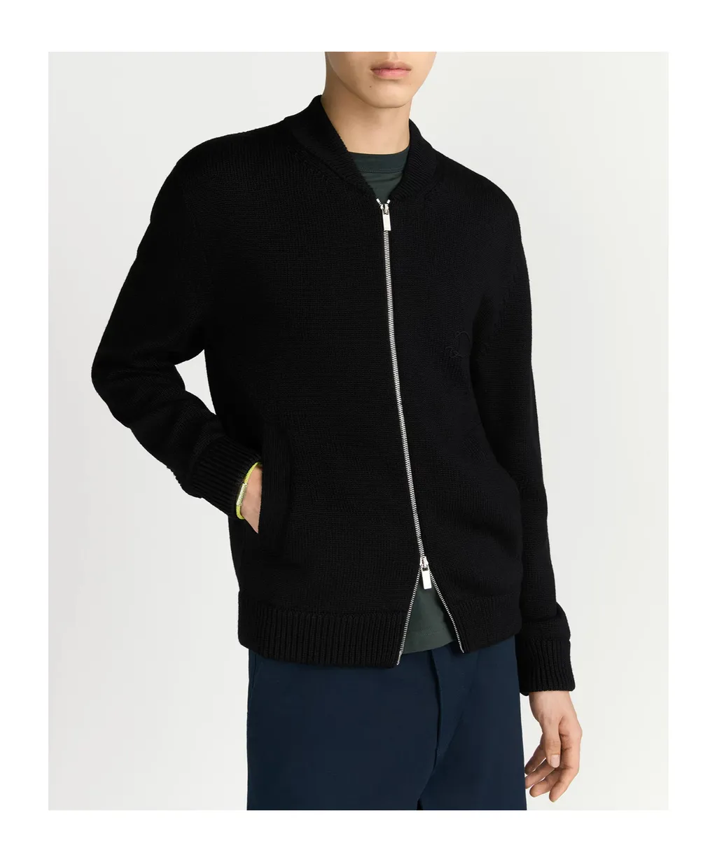 Wool Knit Jacket