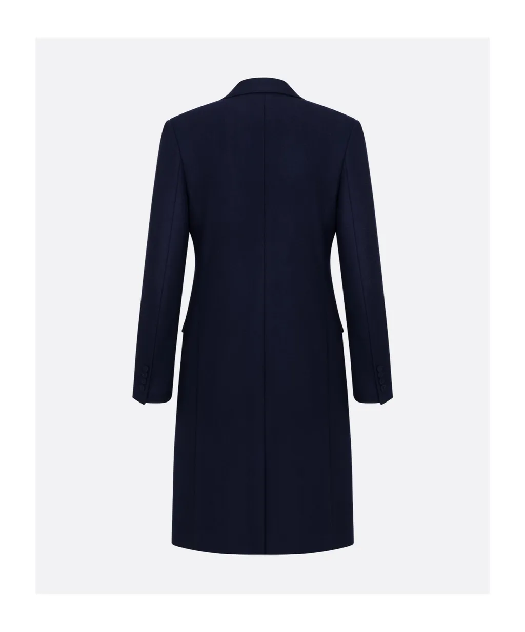 Dior Homme Buttoned Strap Long Coat