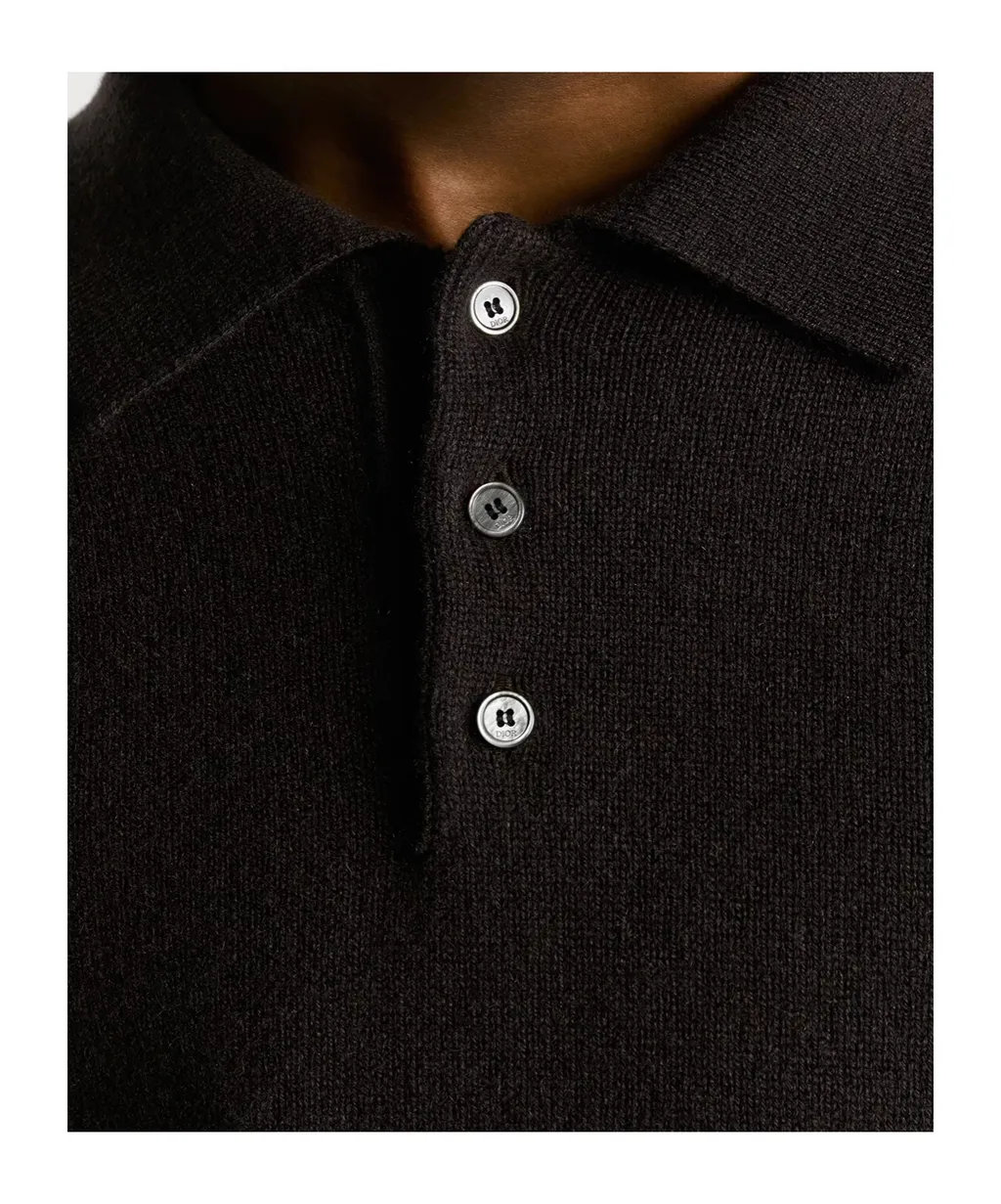 Dior Icons Long-Sleeved Polo Shirt