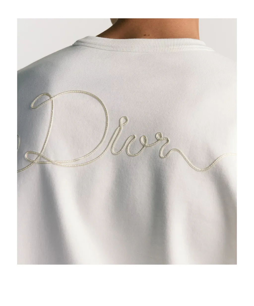 Dior Homme Ribbon Crewneck Sweatshirt
