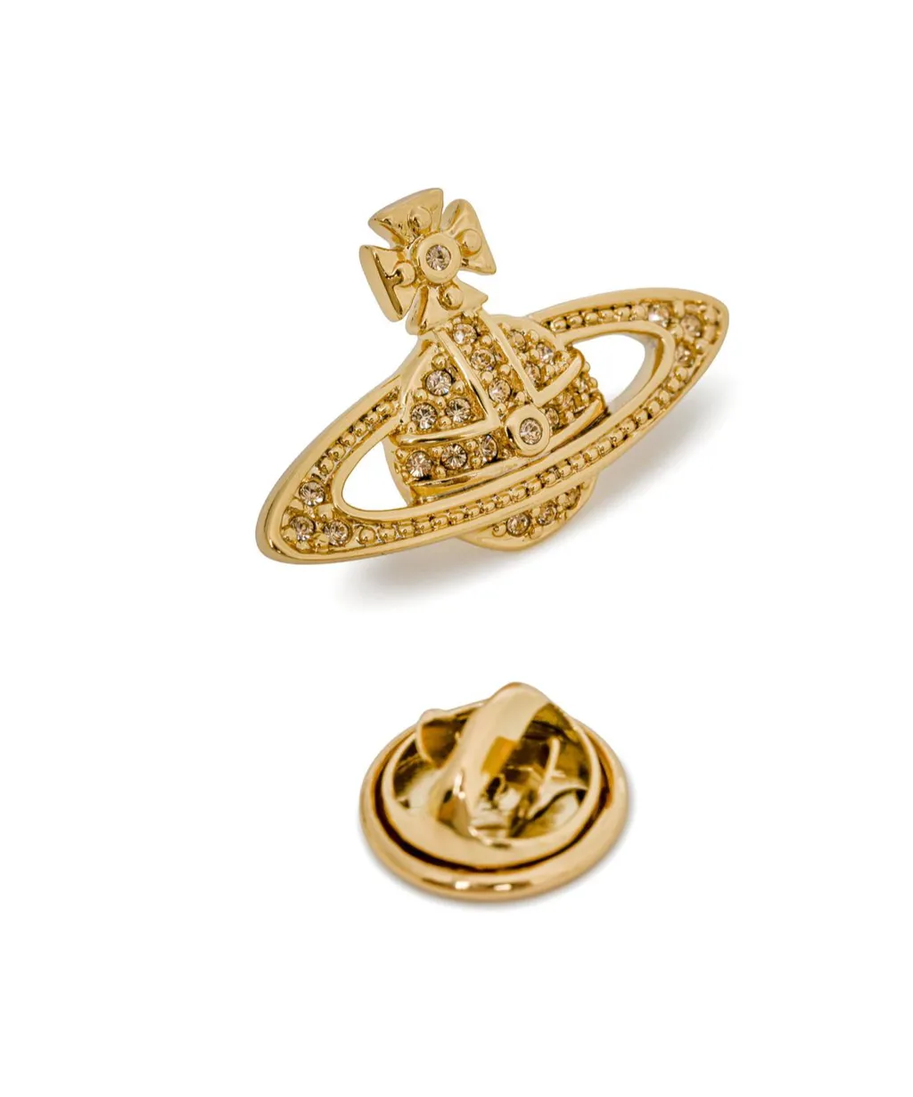 Miniature Embossed Brooch