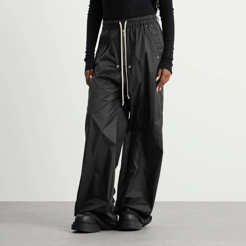 Rick Owens Drkshdw Button Detail Palazzo Pants