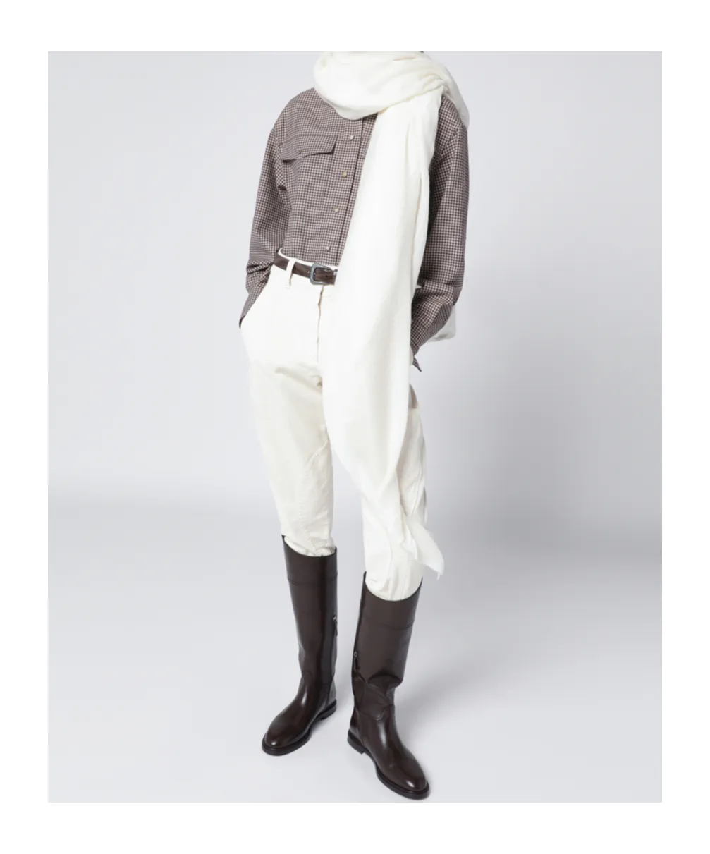 Destin Surl Fringed Scarf