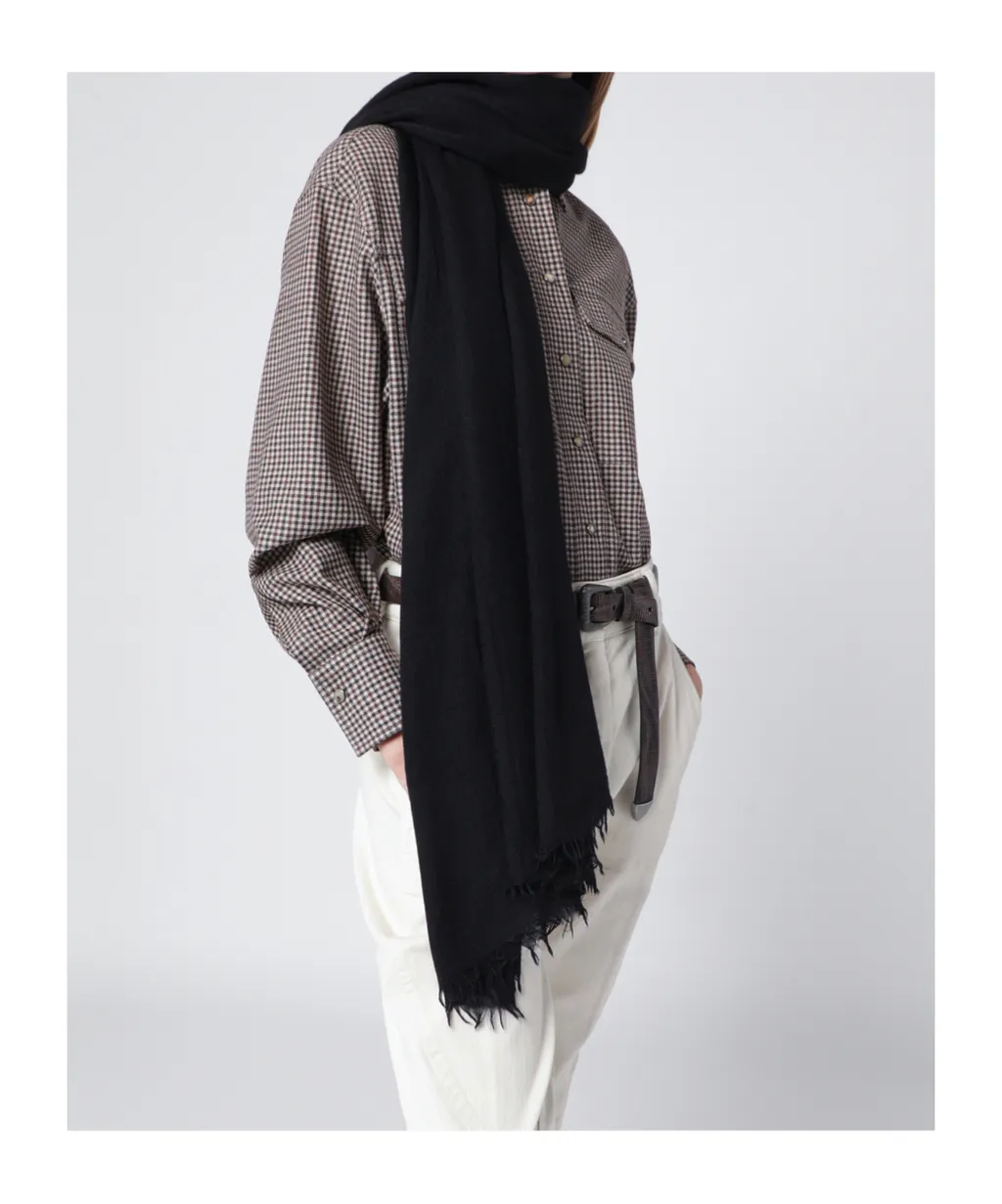 Destin Surl Fringed Scarf