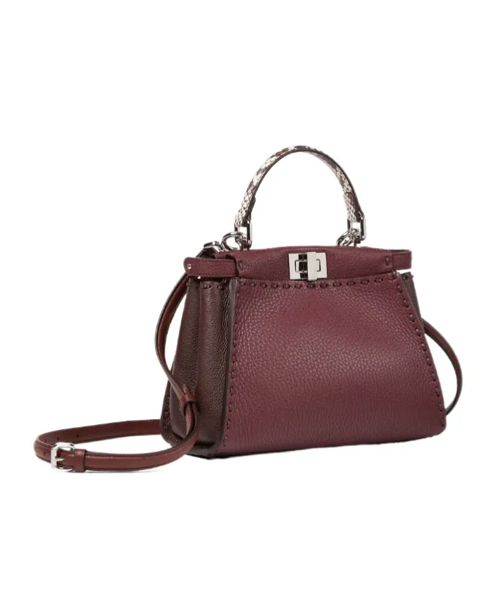 Fendi Peekaboo Mini Tote Bag