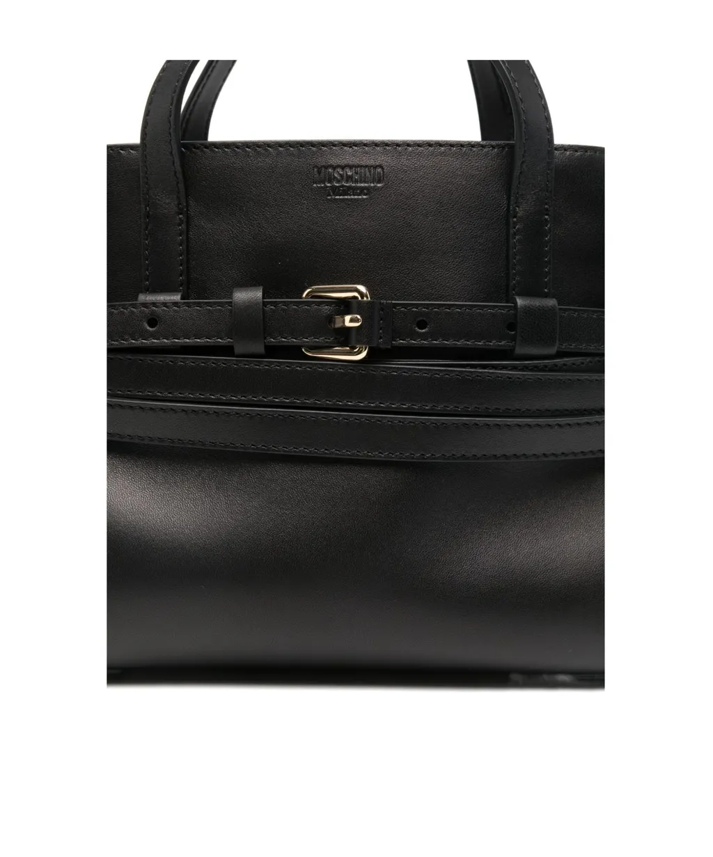Tie Me Belted Top-Handle Tote Bag