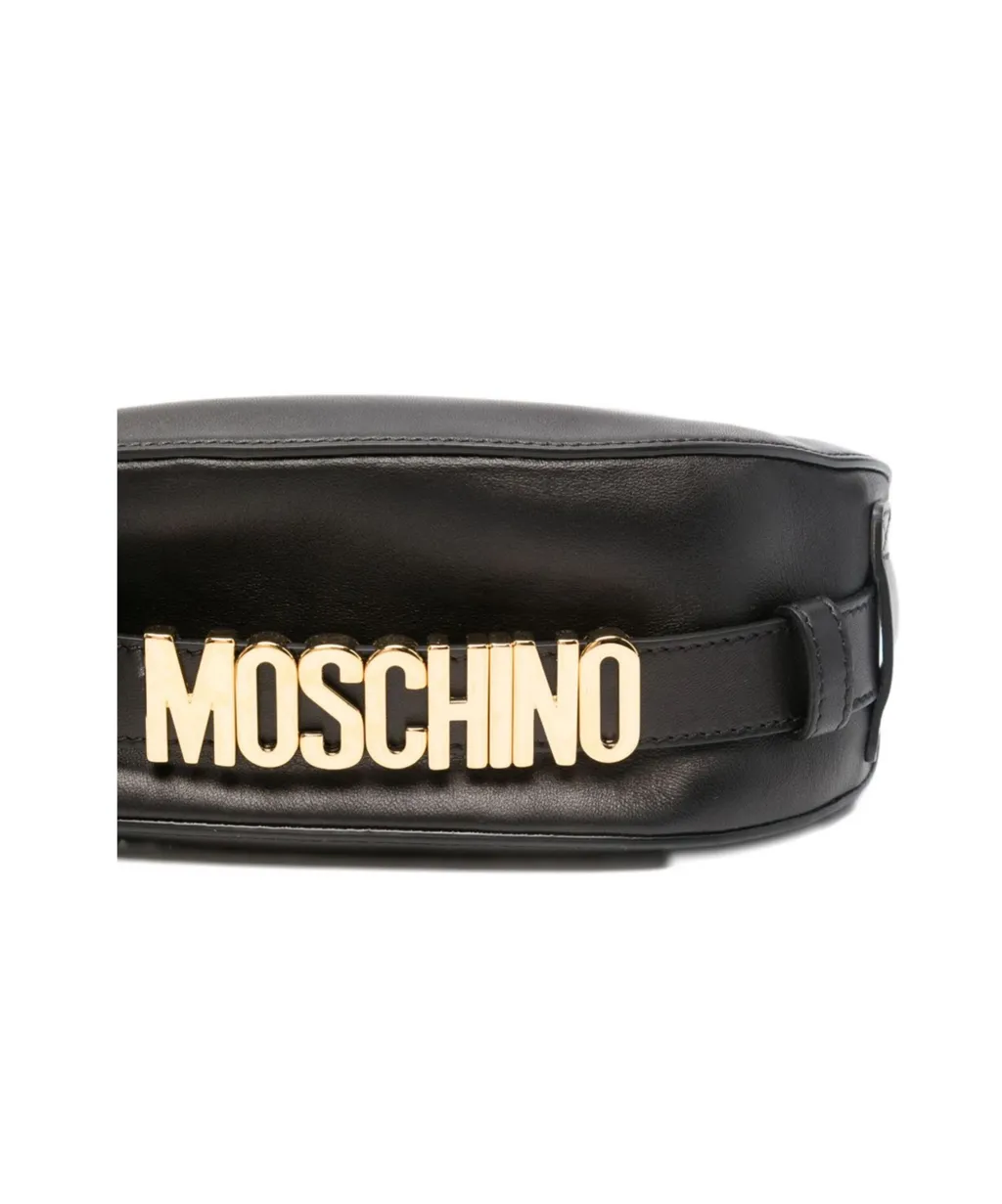 Moschino Logo Detail Top Handle Bag