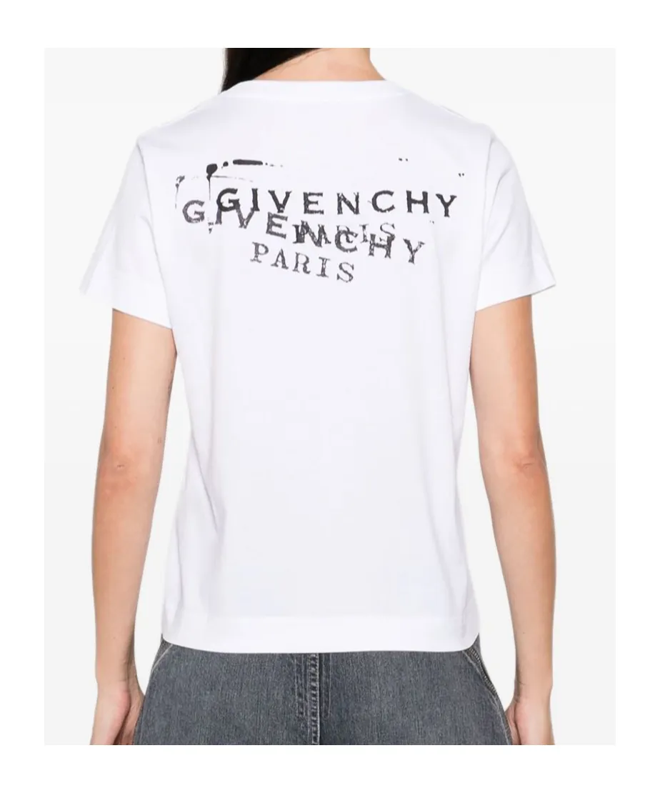 Givenchy Logo Printed Crewneck T-Shirt