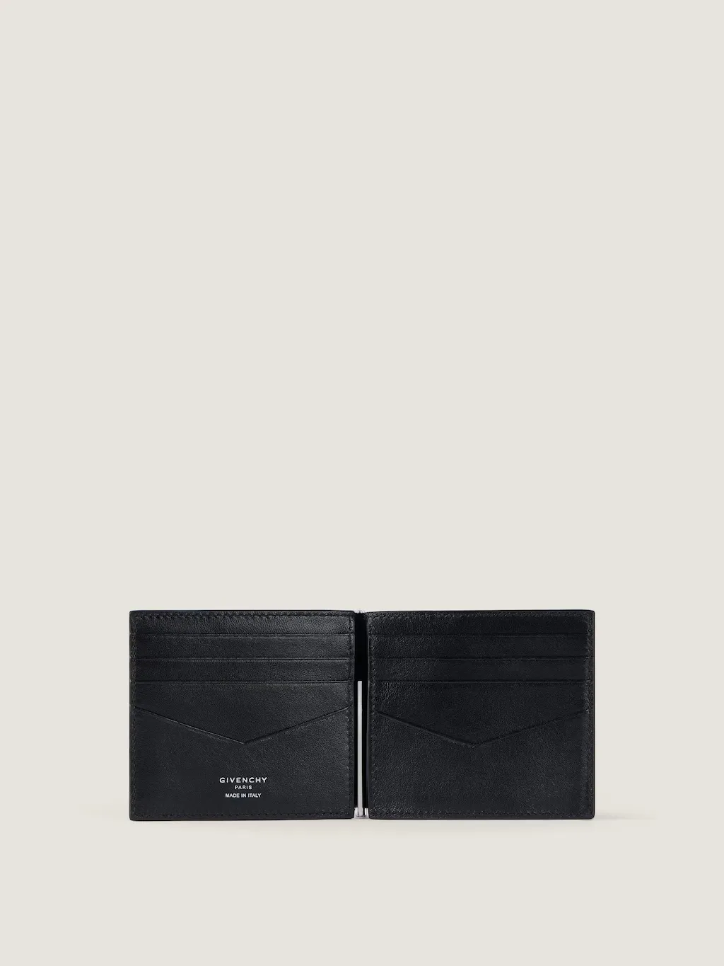 Givenchy Paris Signature Embossed Money Bill Wallet