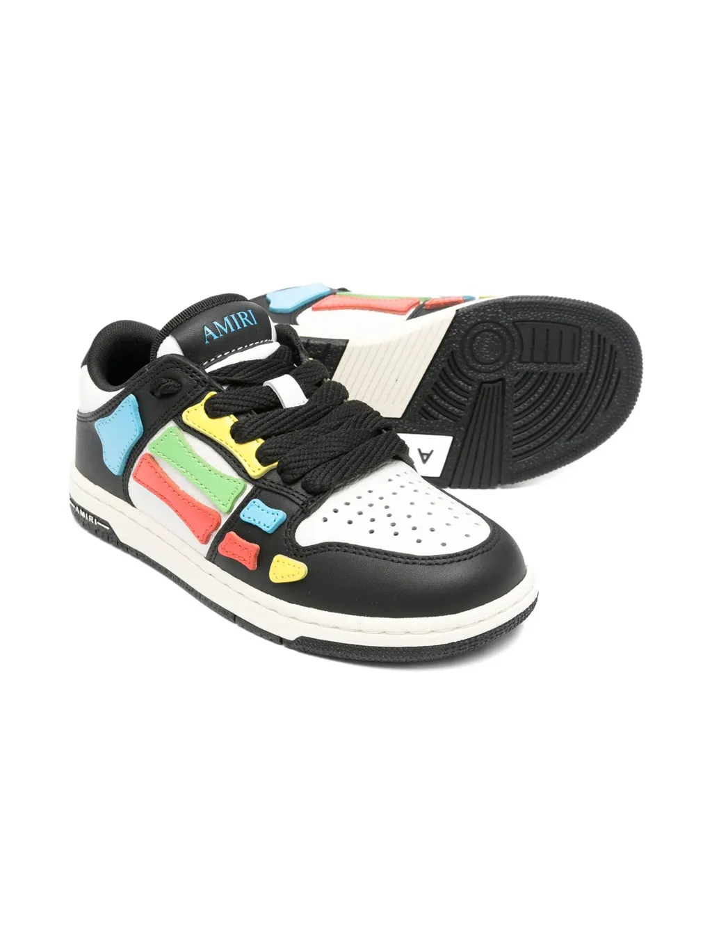Amiri Kids Skel Top Lace-Up Sneakers