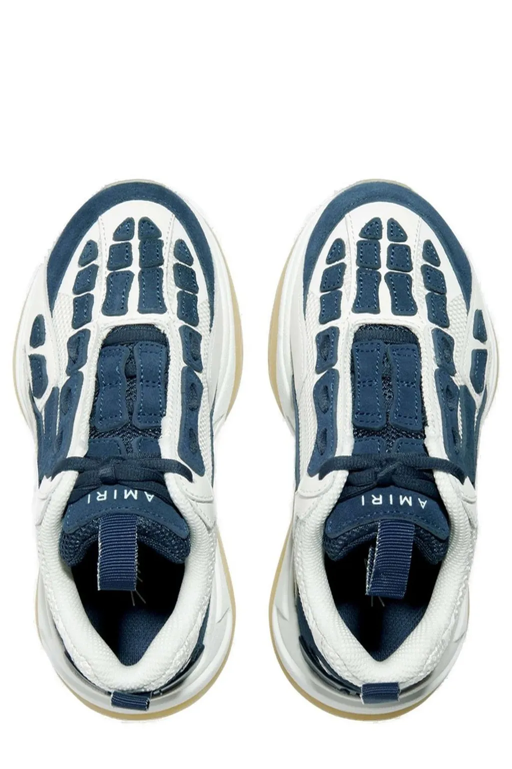 Amiri Kids Bone Runner Lace-Up Sneakers