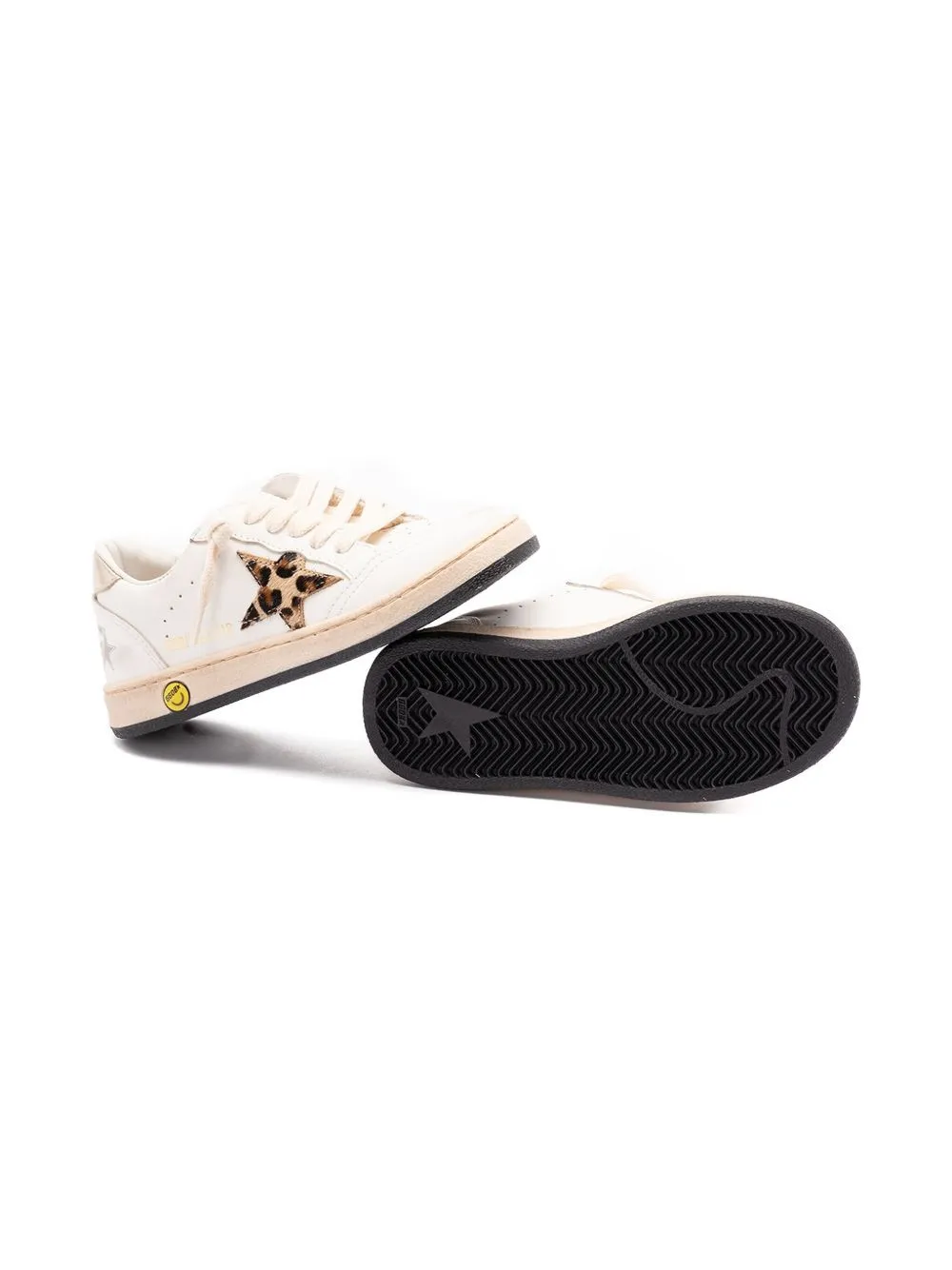 Golden Goose Kids Ball Star Lace-Up Sneakers