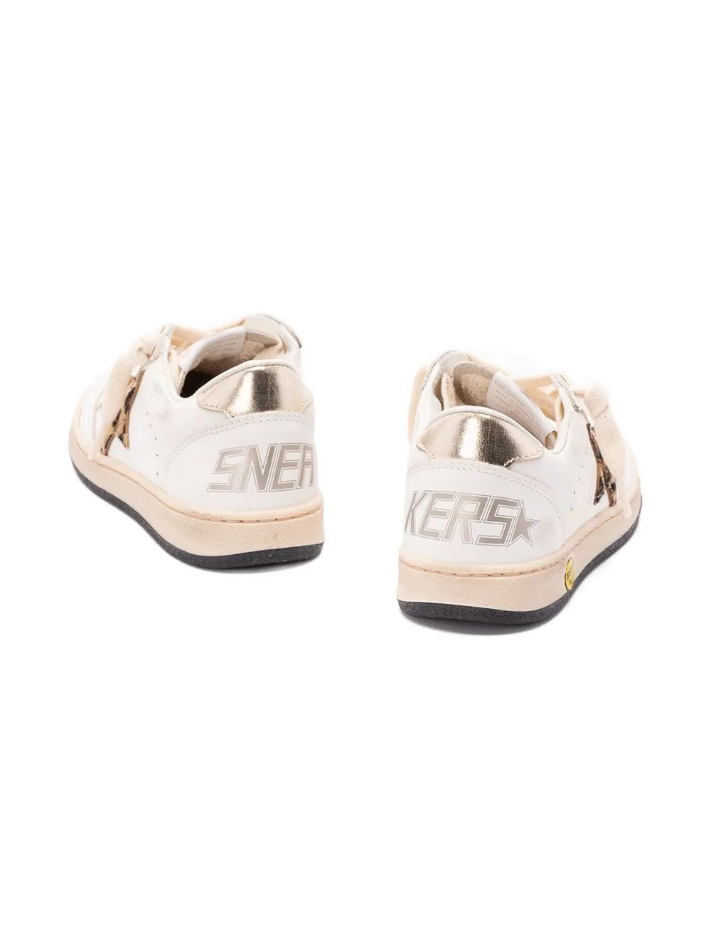 Golden Goose Kids Ball Star Lace-Up Sneakers