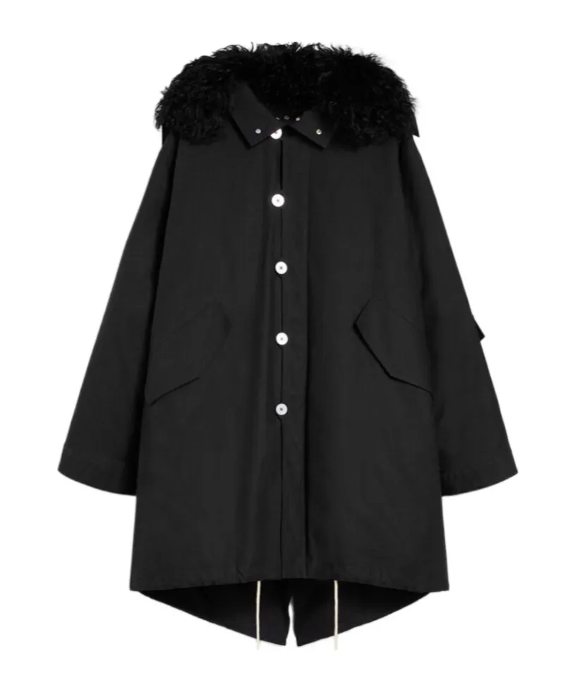 Cotton Parka Coat