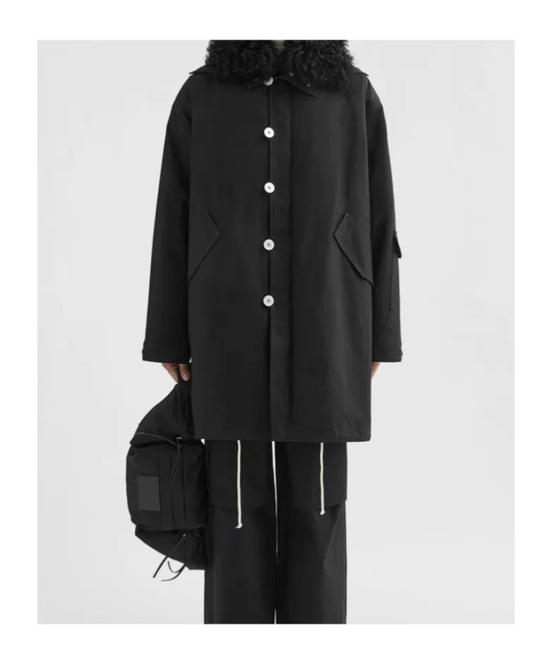 Cotton Parka Coat