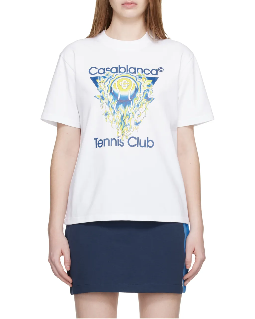 Casablanca Tennis Club Logo T-Shirt