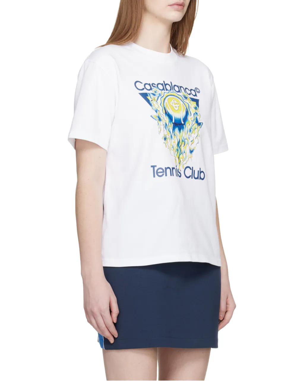 Casablanca Tennis Club Logo T-Shirt