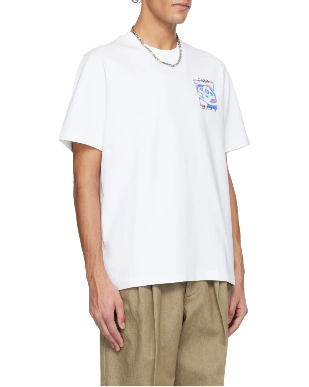 Casablanca Logo Print T-Shirt
