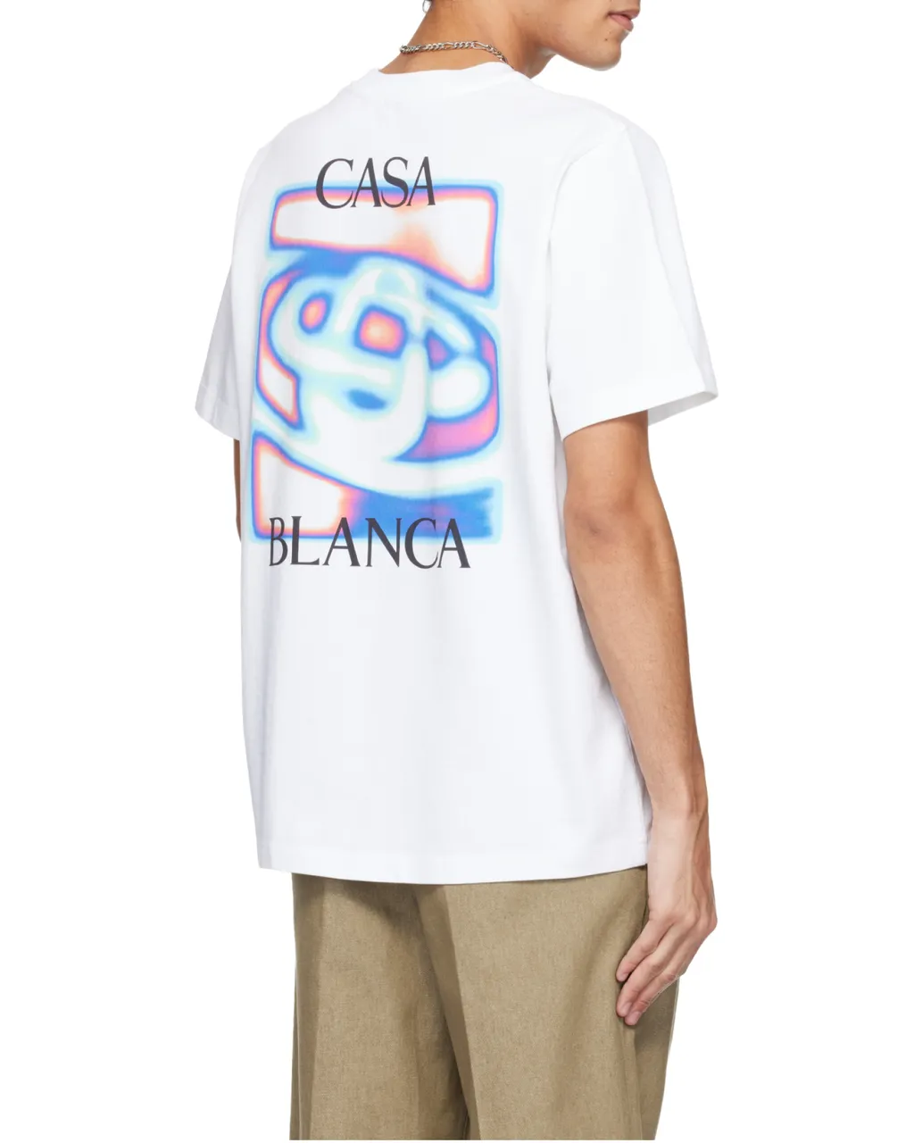 Casablanca Logo Print T-Shirt