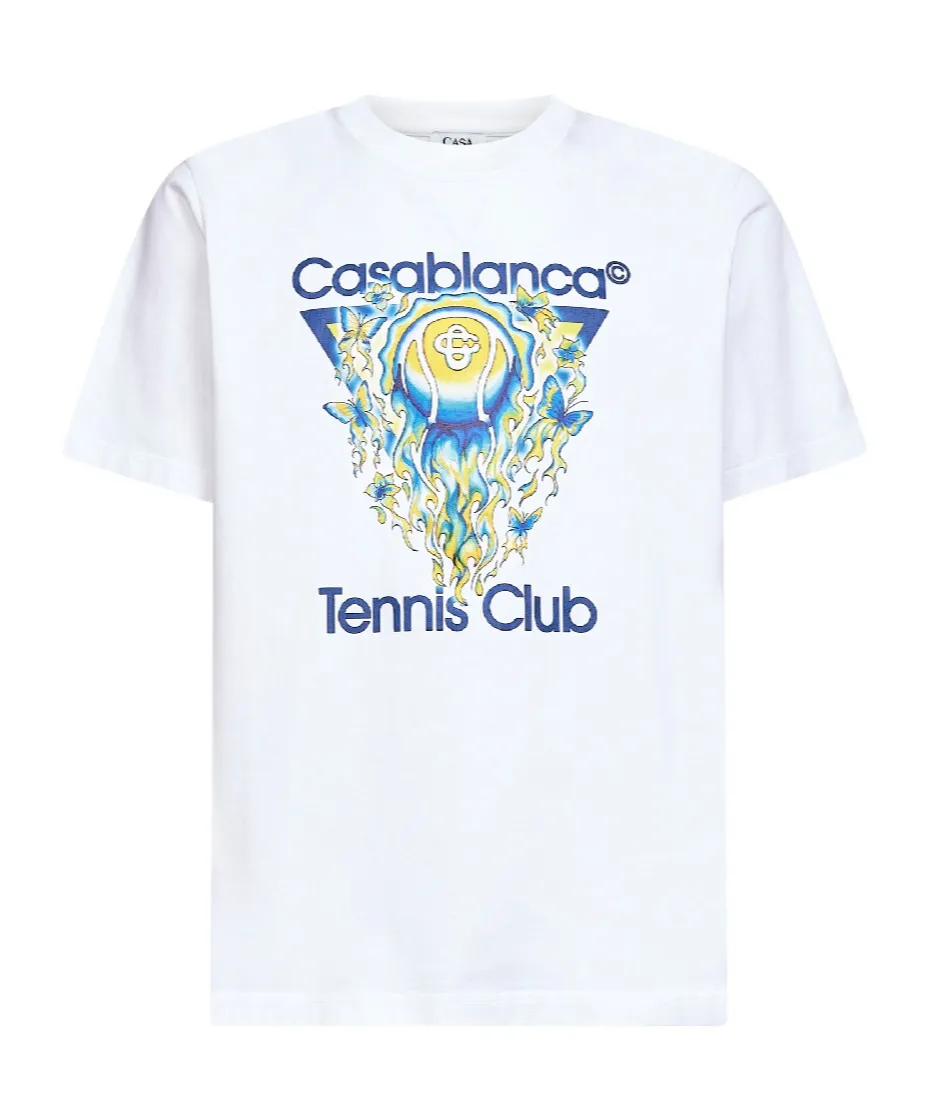 Casablanca Tennis Club Graphic T-Shirt