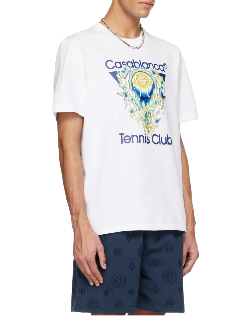 Casablanca Tennis Club Graphic T-Shirt