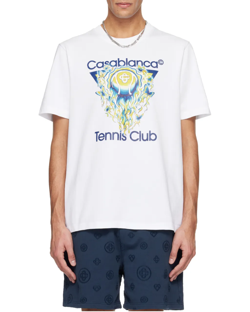 Casablanca Tennis Club Graphic T-Shirt