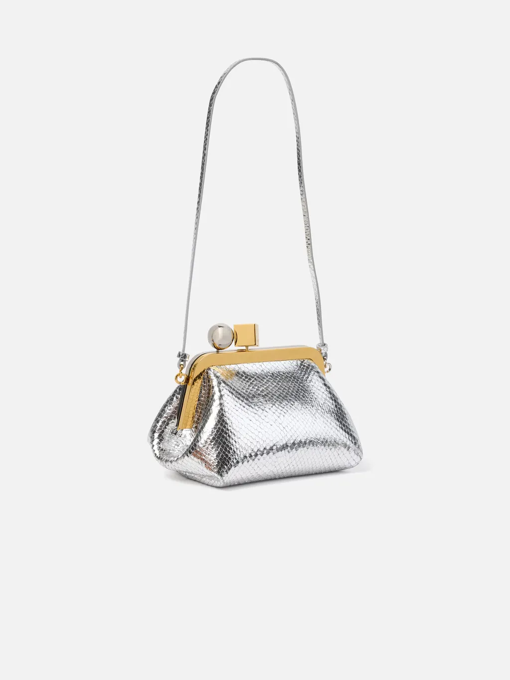 Jacquemus The Berlingot Small Clasp Clutch Bags