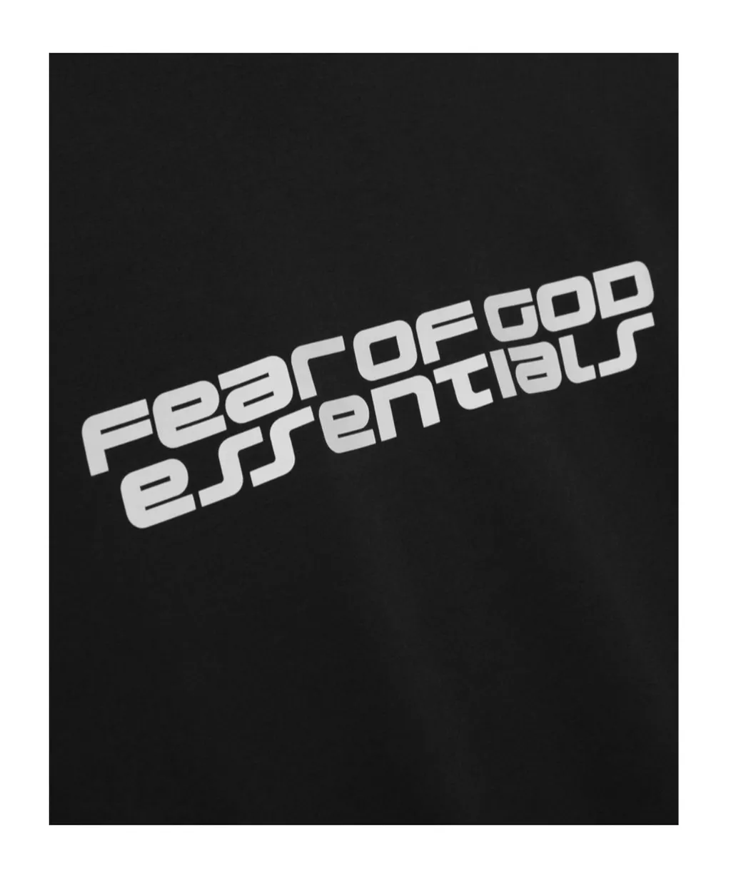 Fear Of God Essentials Ponte 90S Logo Printed T-Shirt