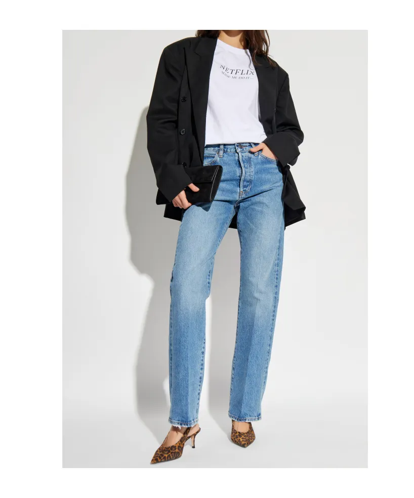 Buttoned Jeans