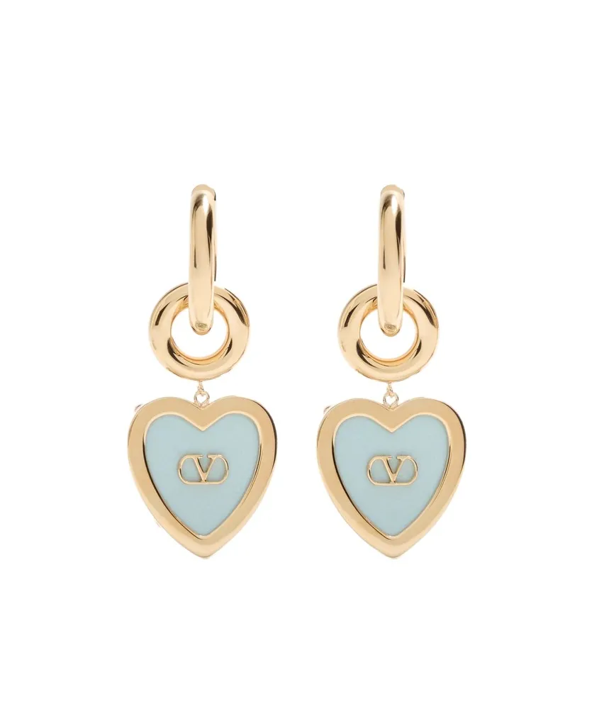 Double Heart-Shaped Earrings