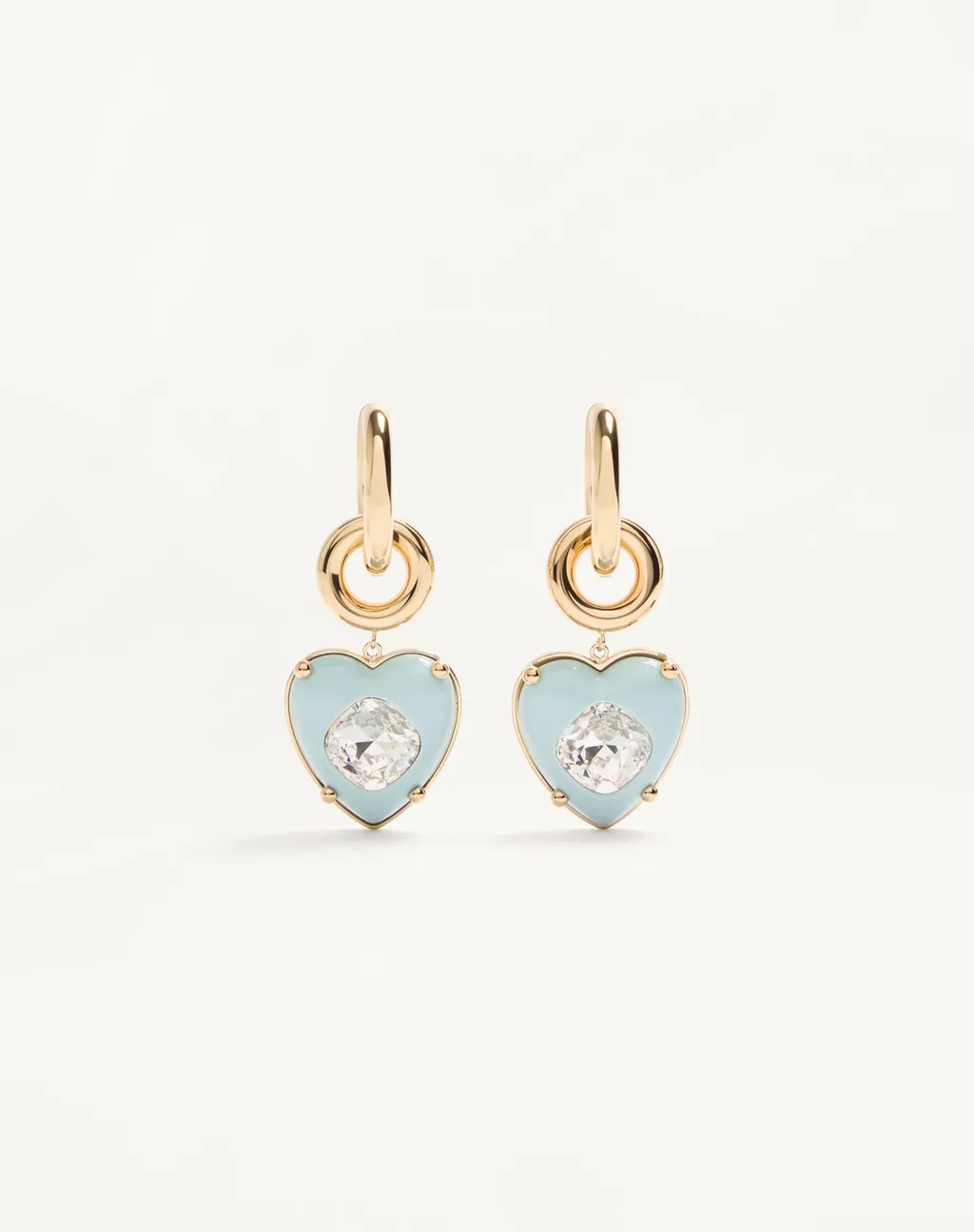 Double Heart-Shaped Earrings