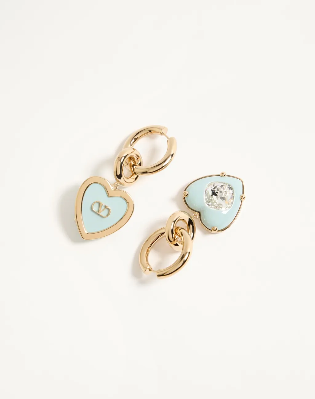 Double Heart-Shaped Earrings