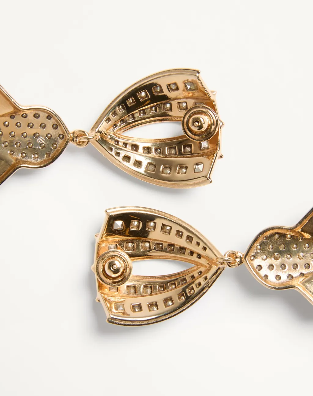 Pas Plus Earrings In Metal, Resin, Enamel And Swarovski® Crystals