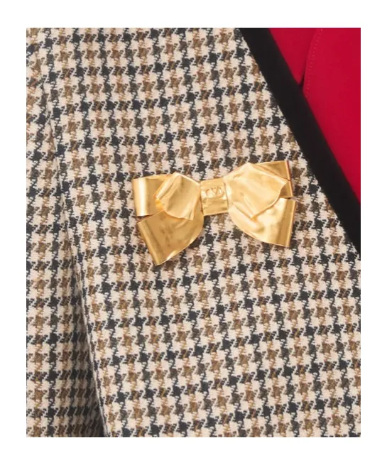Trop Chou Metal Brooch