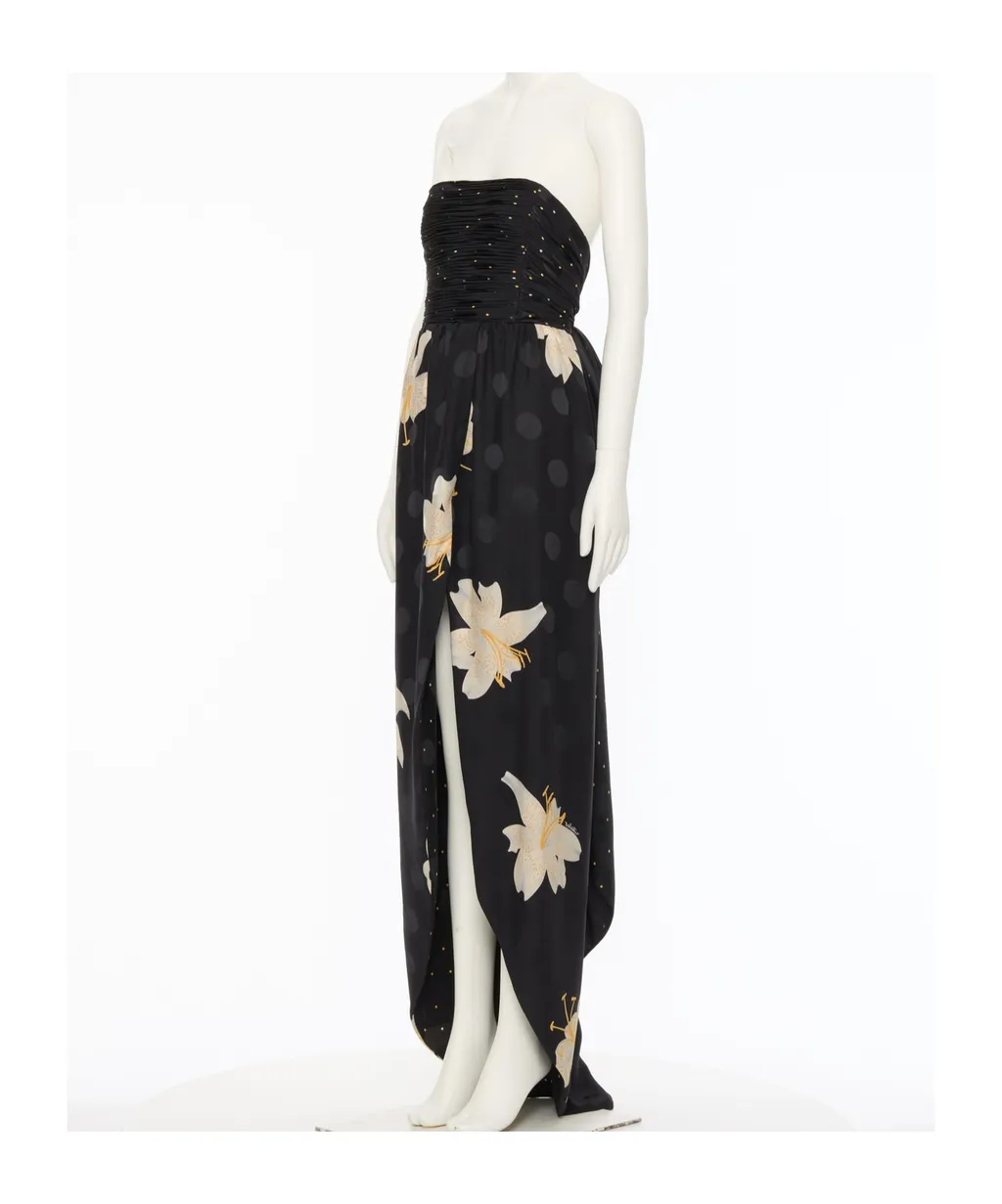 Apres L'hiver Lilium-Pattern Gown