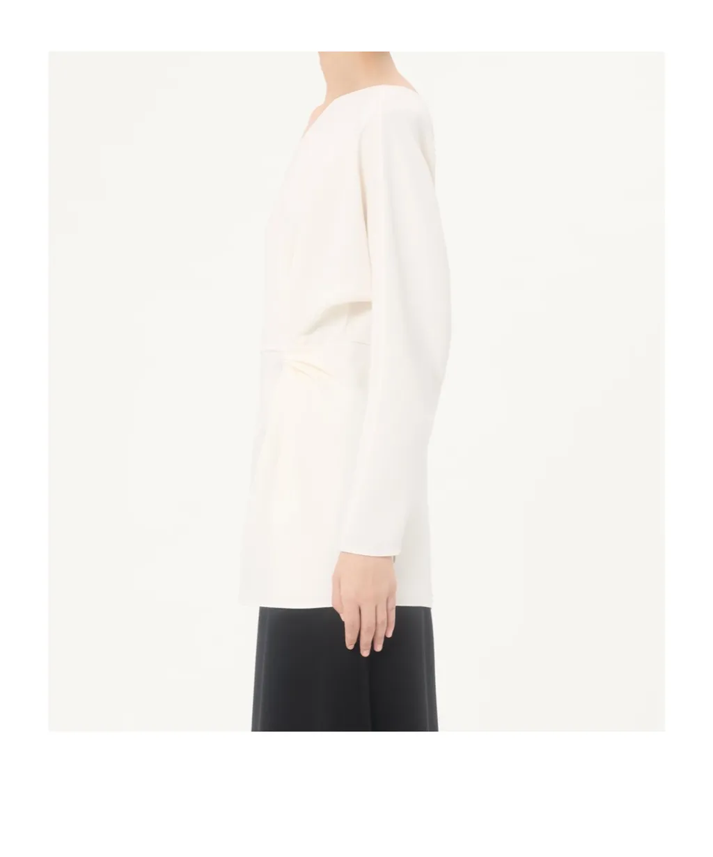 Valentino	Draped One-Shoulder Dress