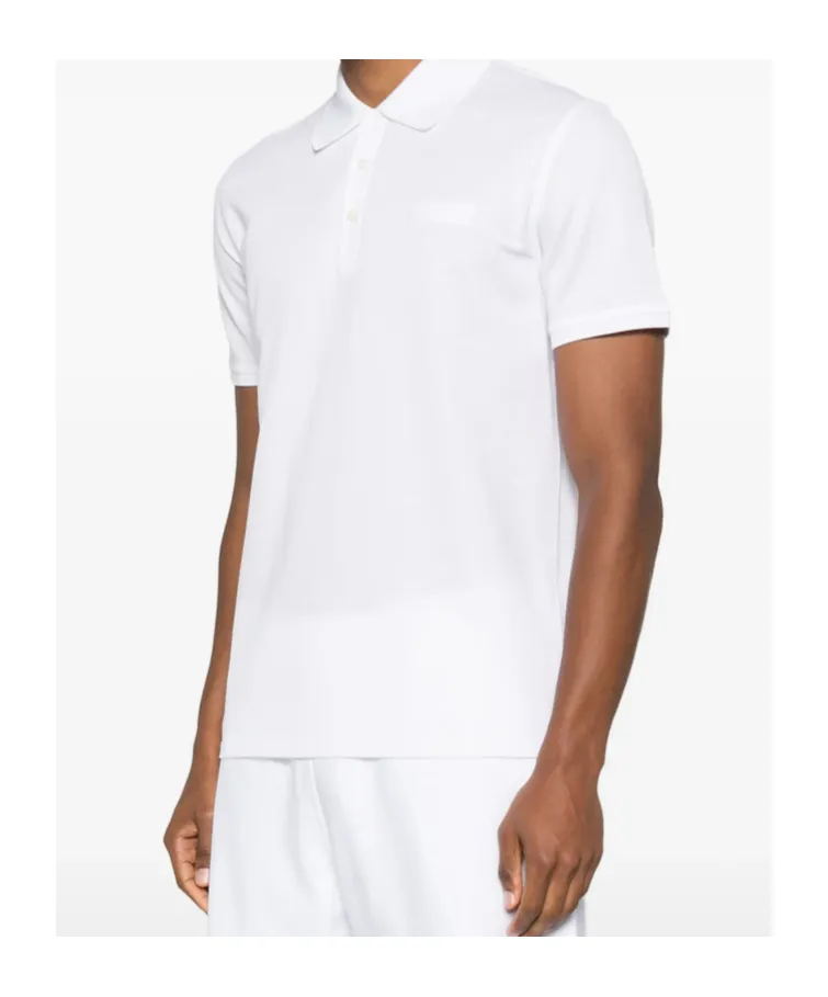 Givenchy Paris Logo Patch Short-Sleeved Polo Shirt