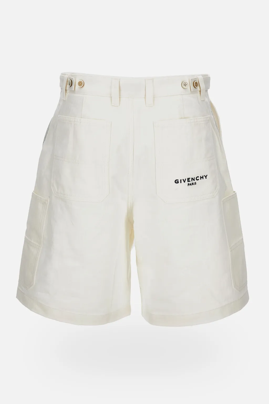 Givenchy Logo Embroidered Shorts