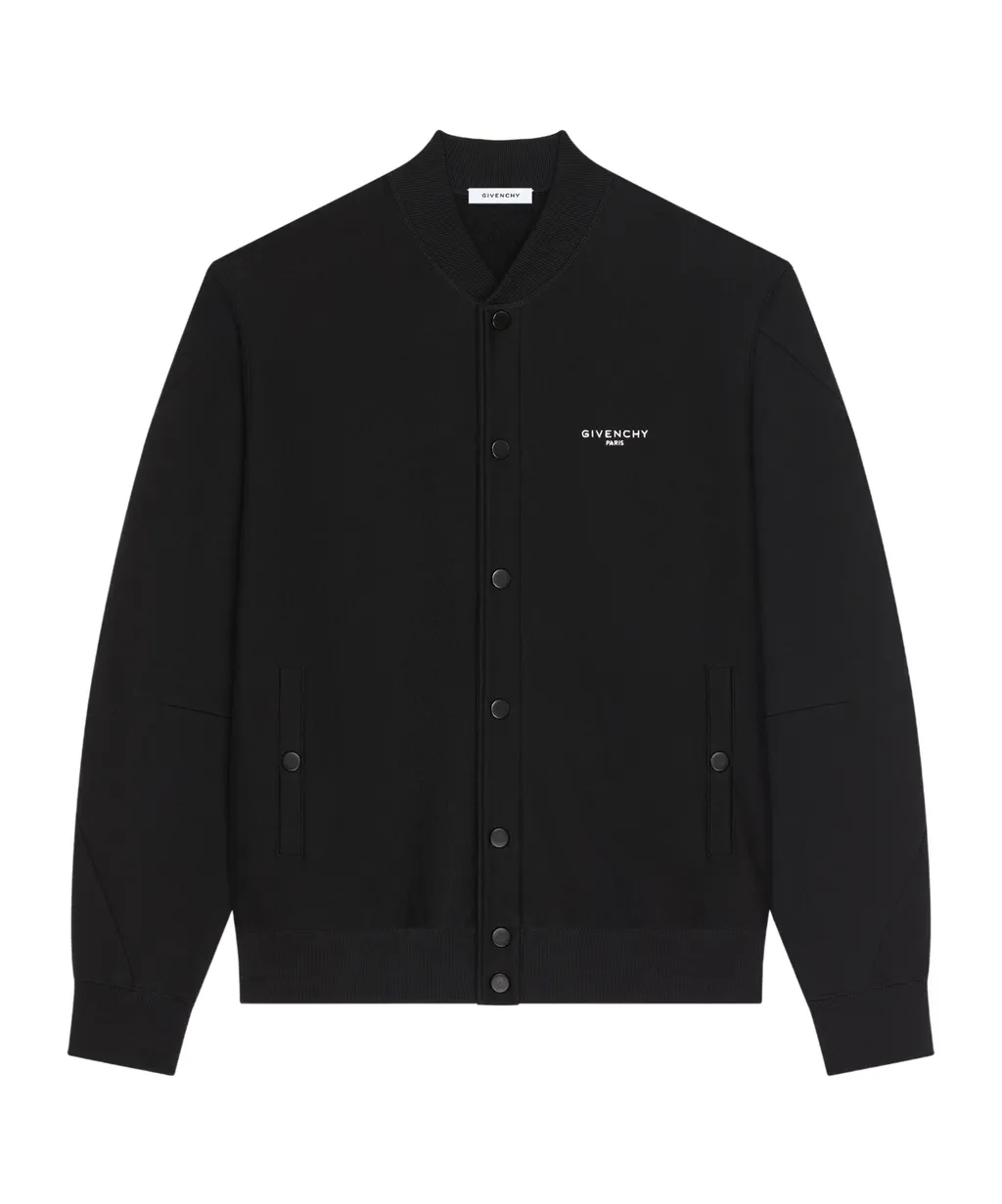 Givenchy Logo Embroidered Button-Up Jacket