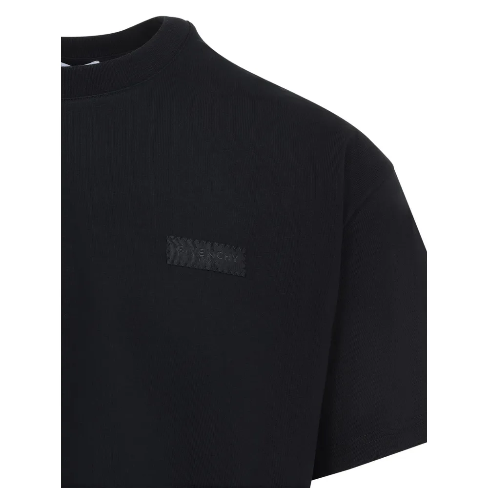 Givenchy Logo Patch Crewneck T-Shirt