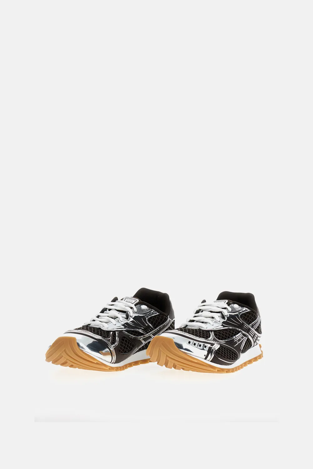 Bottega Veneta Orbit Lace-Up Sneakers