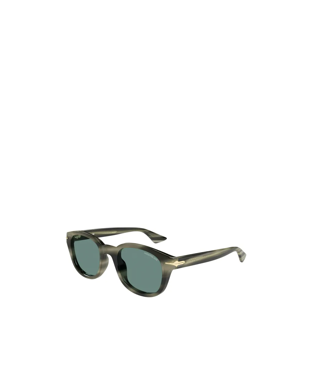 Montblanc Eyewear Square Frame Sunglasses