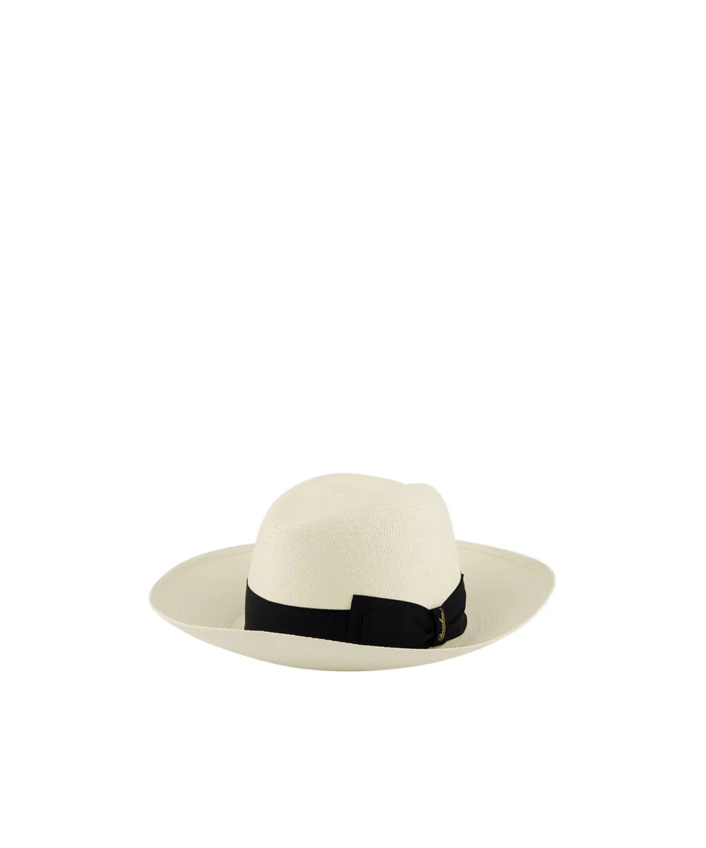 Claudette Grosgrain-Ribbon-Detail Hat