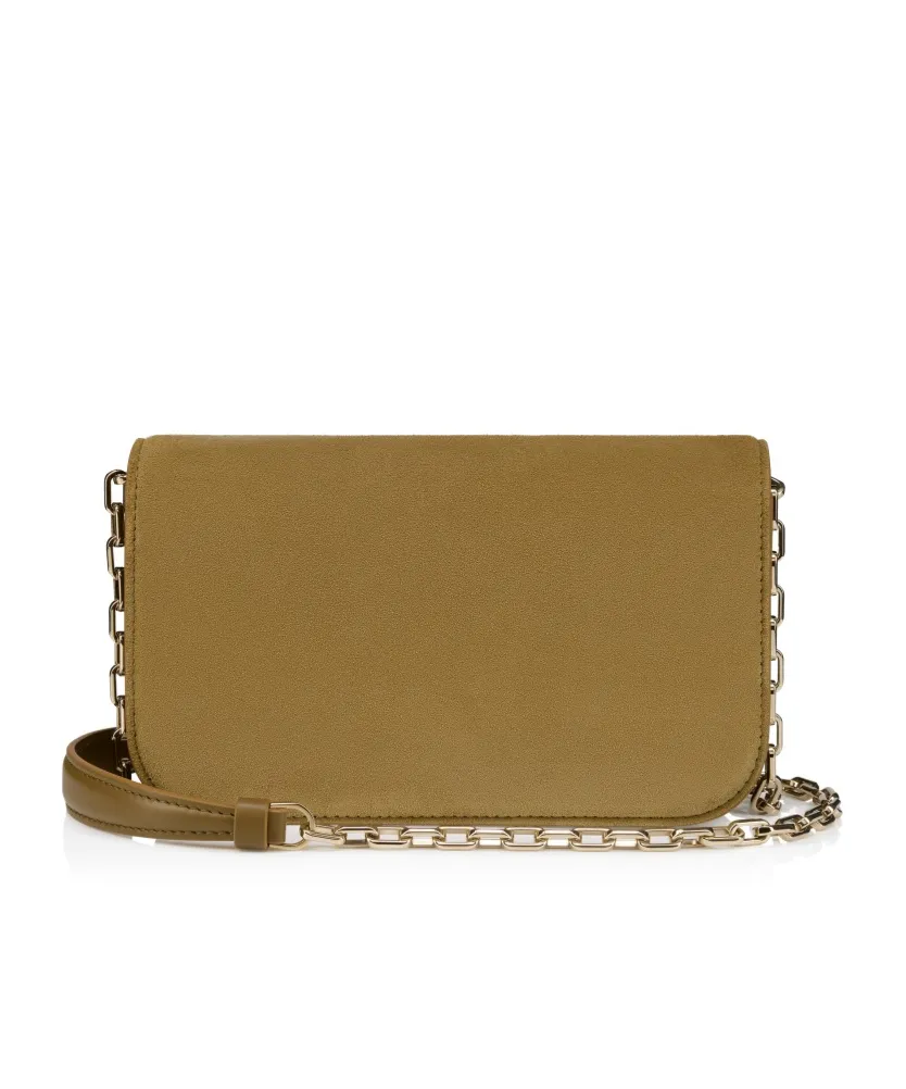Stud-Embellishments Mini Clutch Bag