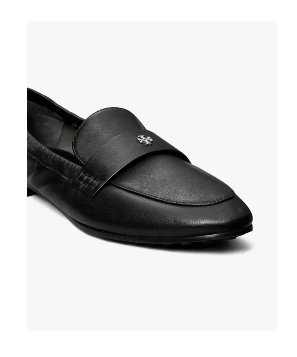 Tory Burch Logo Plaque Ballet Loafers