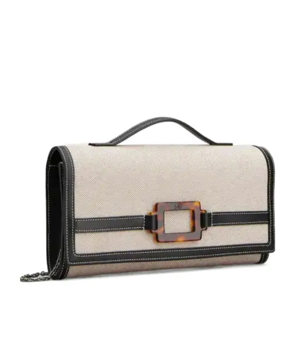 Belle Buckled Tote Bag