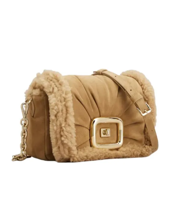Vic' Choc Flap Shoulder Bag