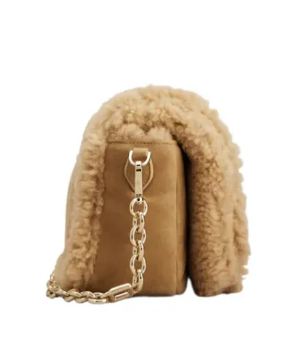 Vic' Choc Flap Shoulder Bag