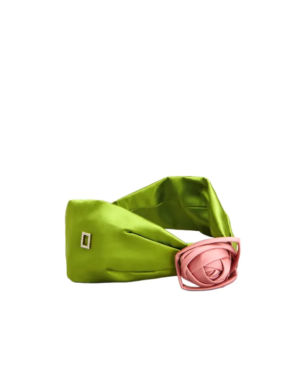 Rose Vivier Rose-Embellishment Hair Bandeau
